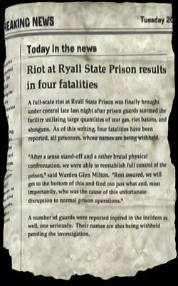 Riot Report