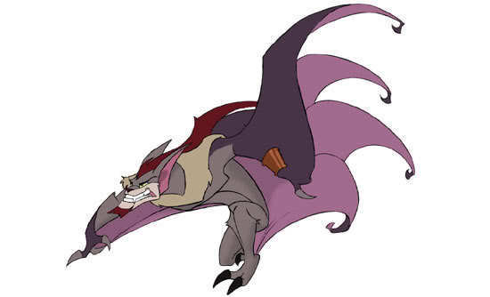 Goth From Silverwing Enemy Silver Wings Goth Villain