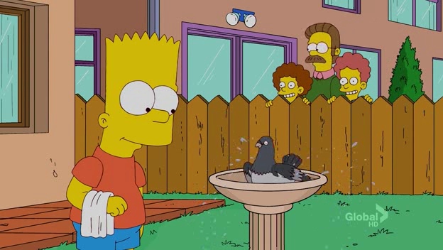 Image How Munched Is That Birdie In The Window 22 Simpsons Wiki Fandom Powered By Wikia