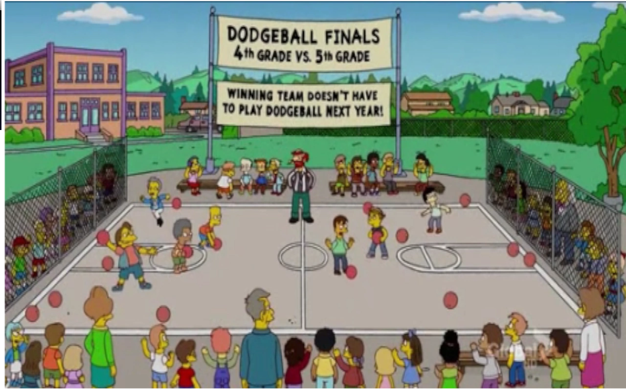 Image Dodgeball.png Simpsons Wiki Fandom powered by Wikia