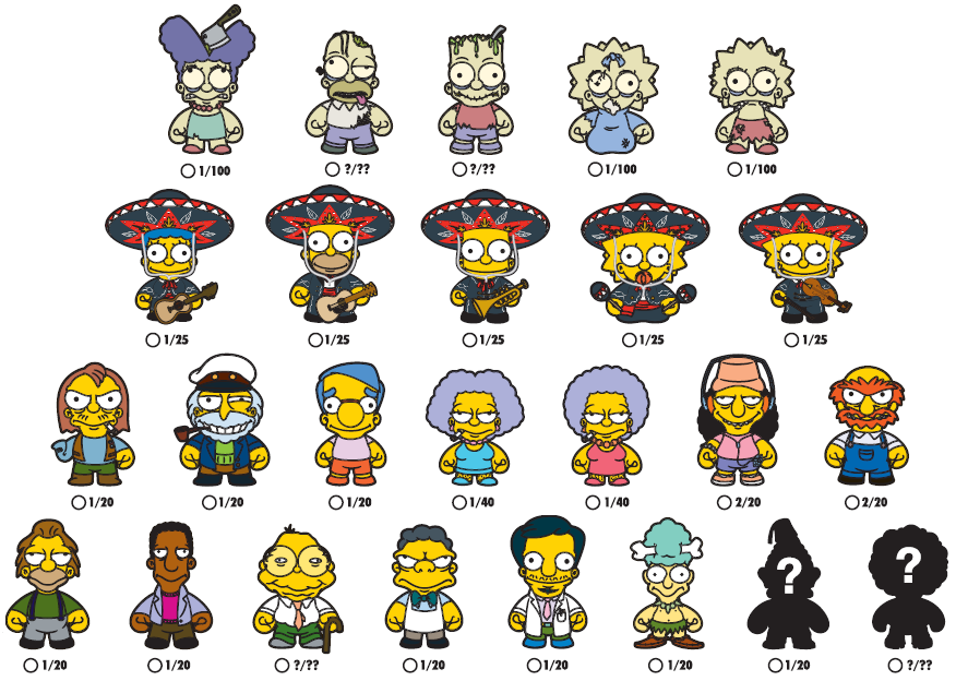 kidrobot x the simpsons