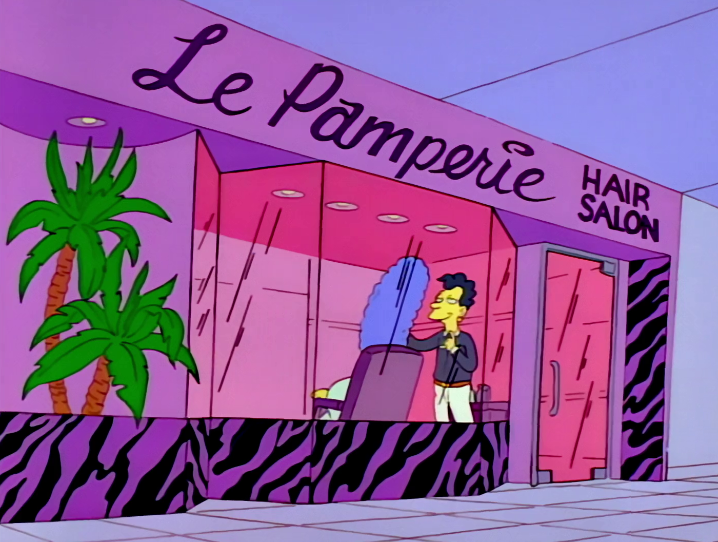 Le Pamperie Hair Salon Simpsons Wiki Fandom powered by Wikia