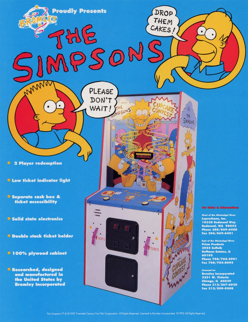 CategoryArcade games Simpsons Wiki Fandom powered by Wikia