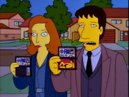 Mulder & Scully on the Simpsons - #TheXFiles