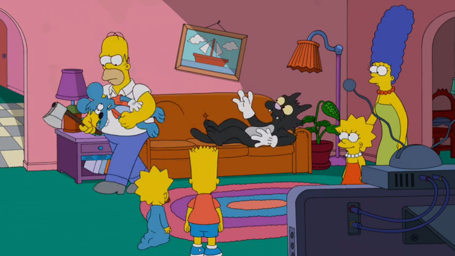 simpsons couch