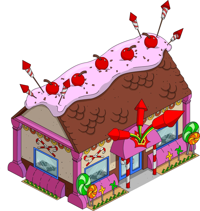 Fireworks, Candy & Puppies The Simpsons Tapped Out Wiki FANDOM