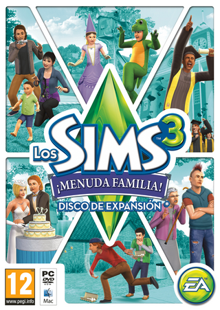 Los Sims 3 ¡Menuda familia! Portada