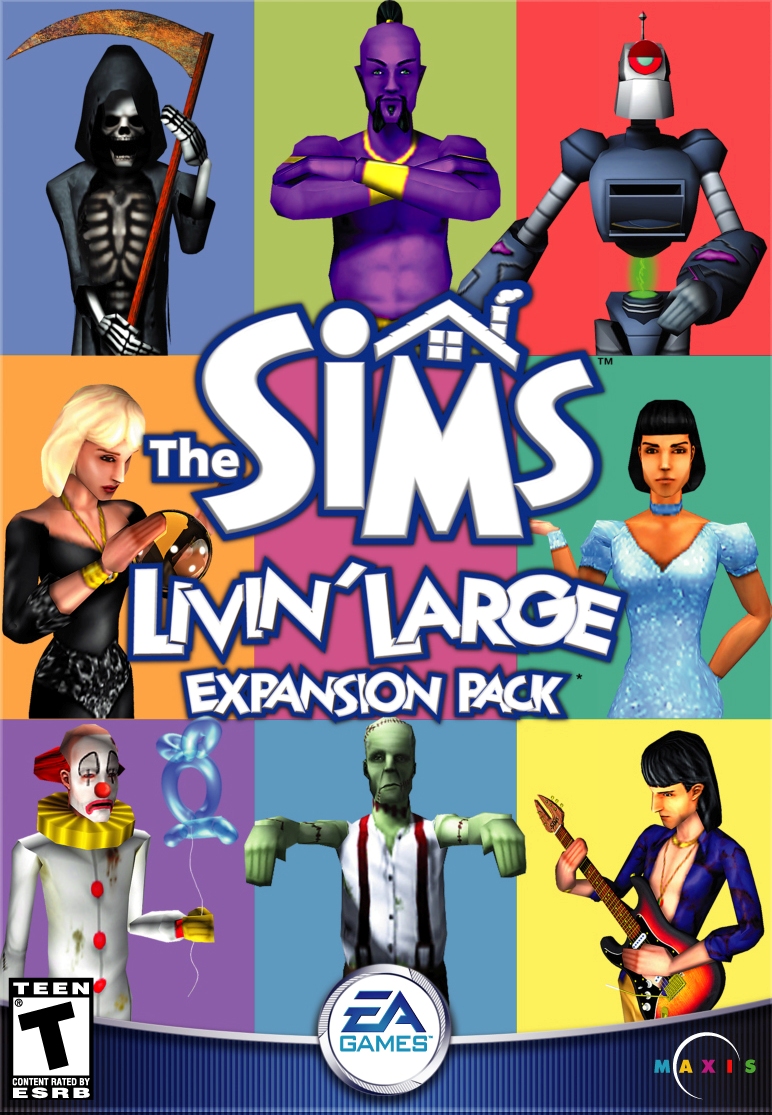 Výsledek obrázku pro the sims 1 livin large