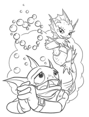 Gill Grunt's Mermaid Girlfriend | Skylanders Wiki | FANDOM powered by Wikia