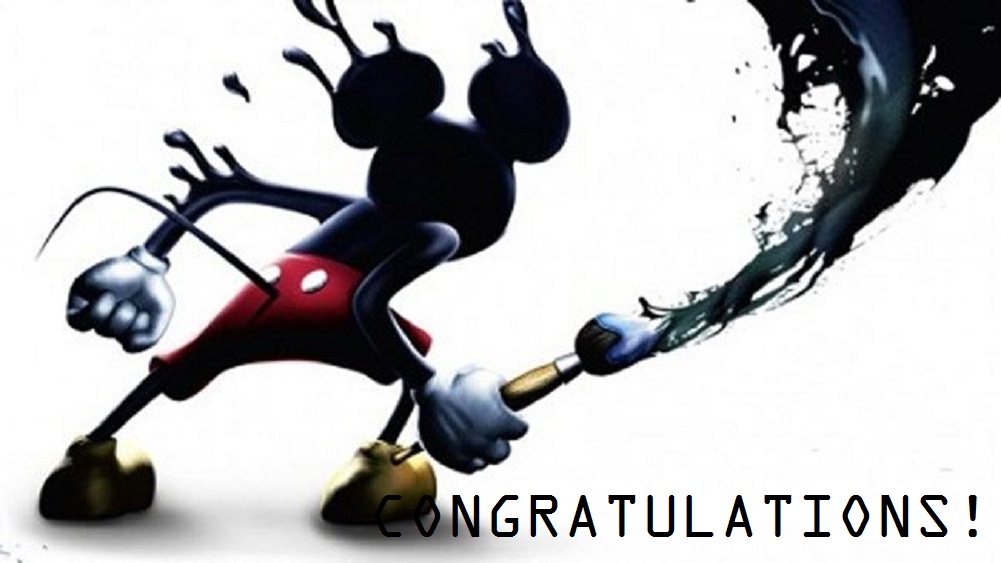 mickey mouse congratulations clipart - photo #33