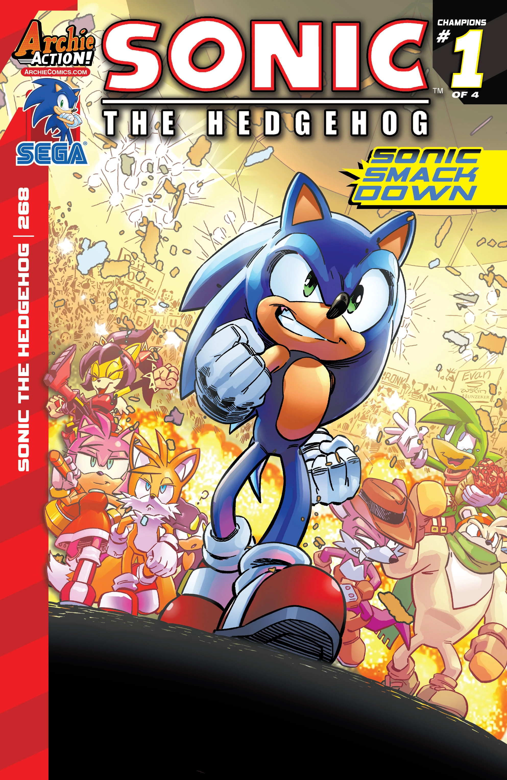 sonic archie comics characters