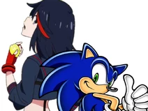 Sonic and Ryuko (2)