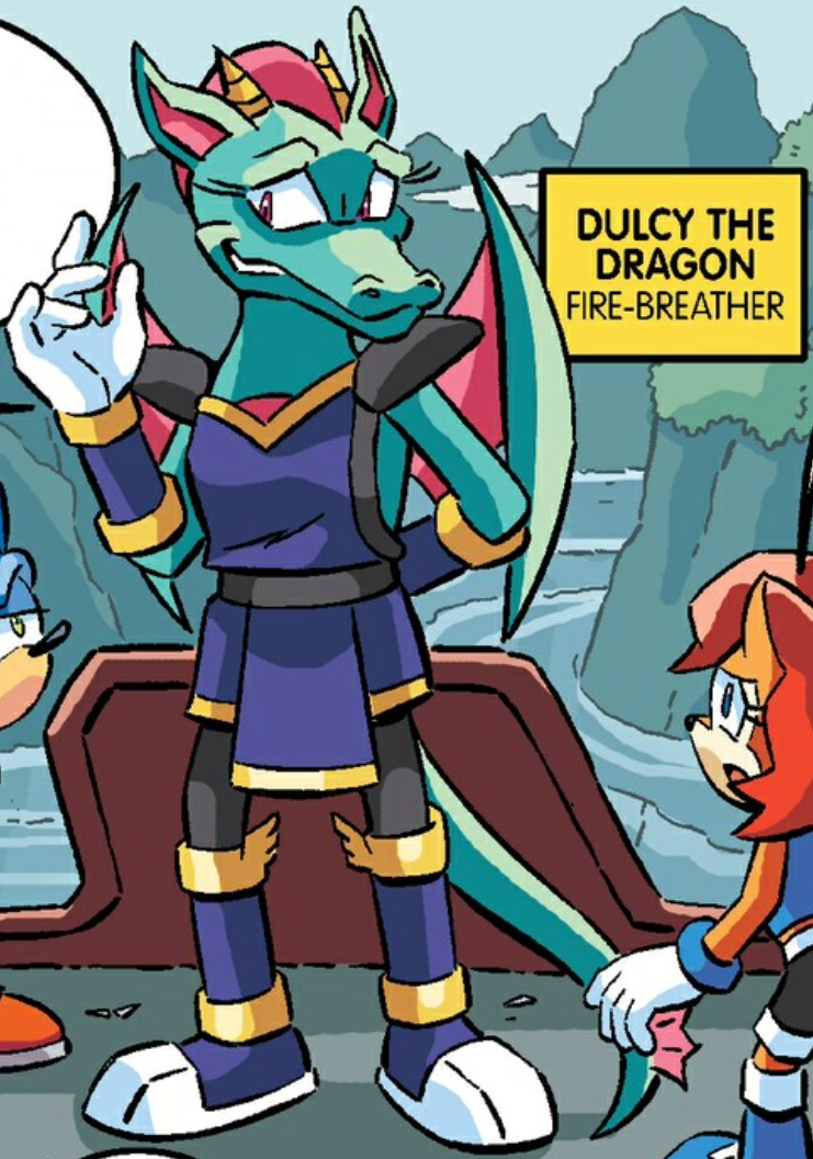 Dulcy The Dragon Sonic News Network Fandom Powered By Wikia