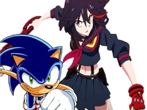 Sonic and Ryuko (3)