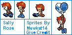 Sally Rose Sprites by Mewkat14