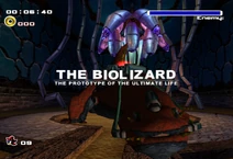 Biolizard Title Screen