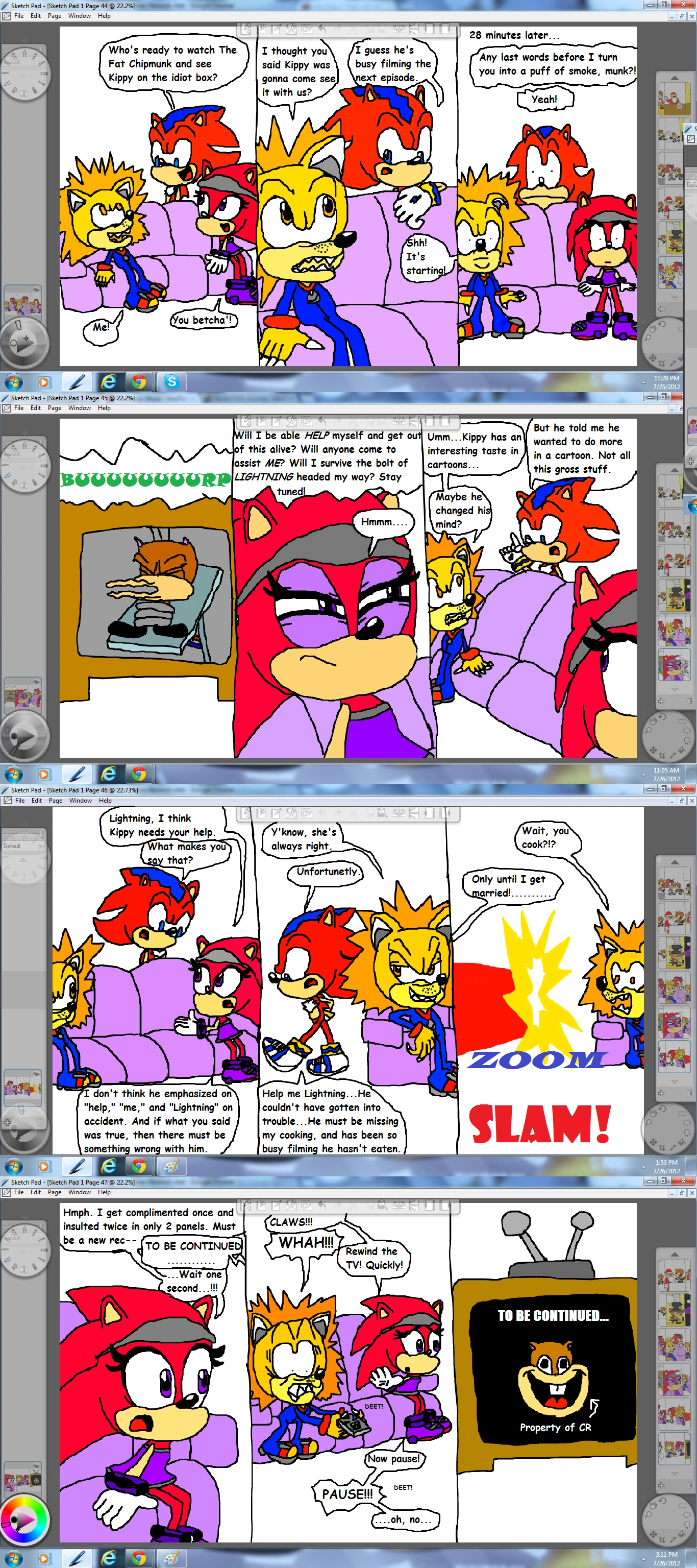 The First Cartoon Kippy the Chipmunk is truly Property of MetalShadow272