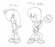 Cesar and Bailey battling