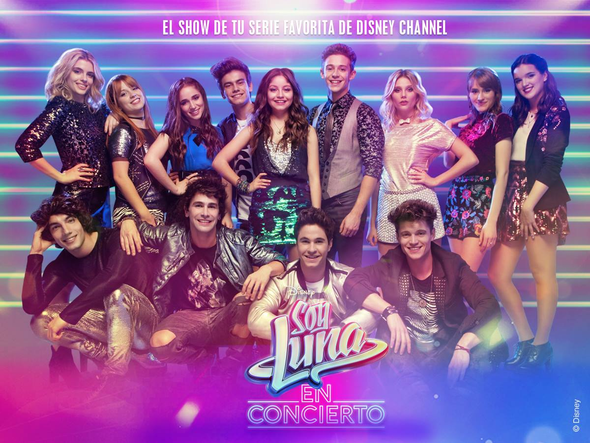 Resultado de imagem para soy luna en vivo 2017