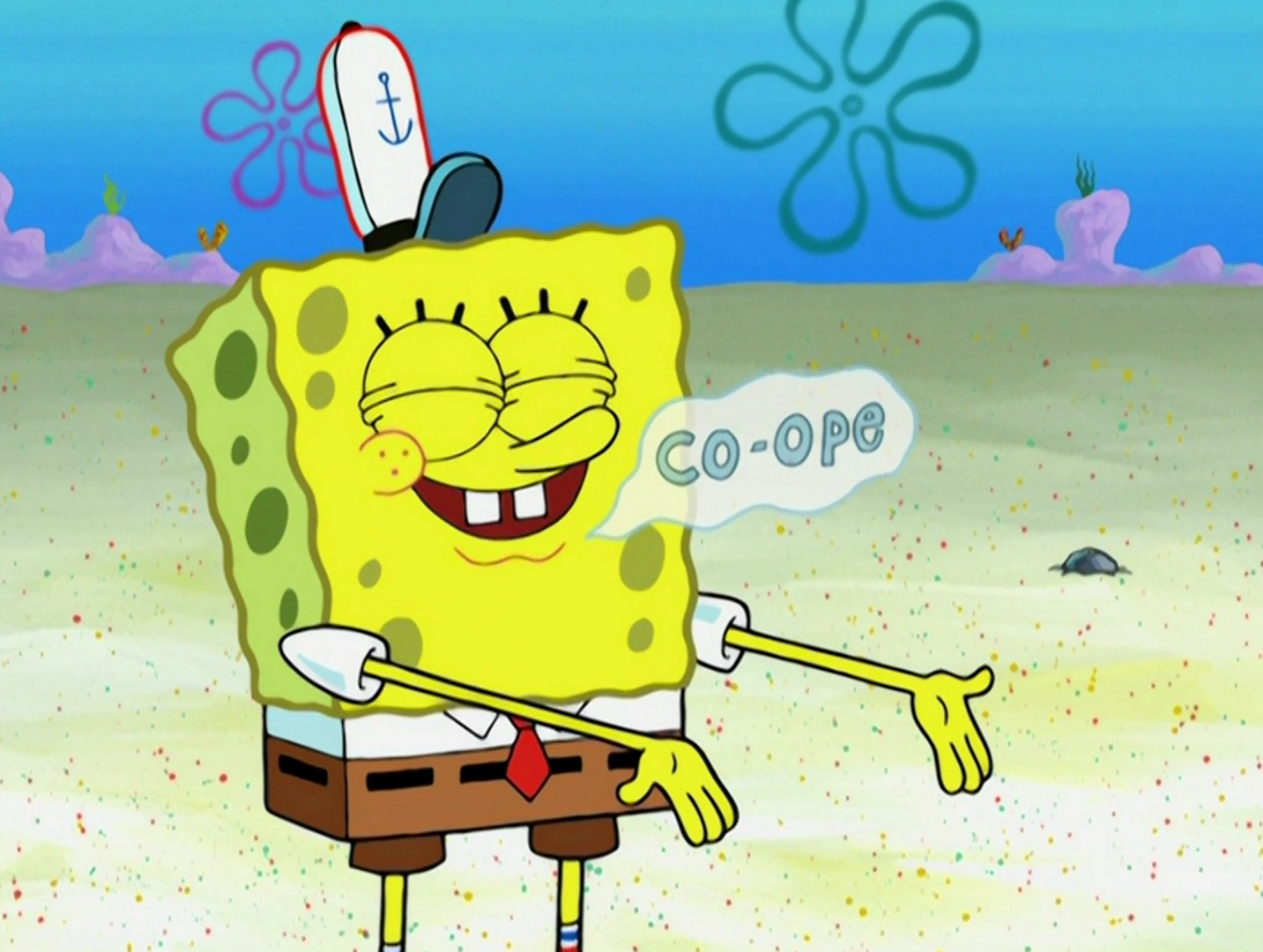 Image SpongeBob's eyelashes mistake in The Other Patty.png
