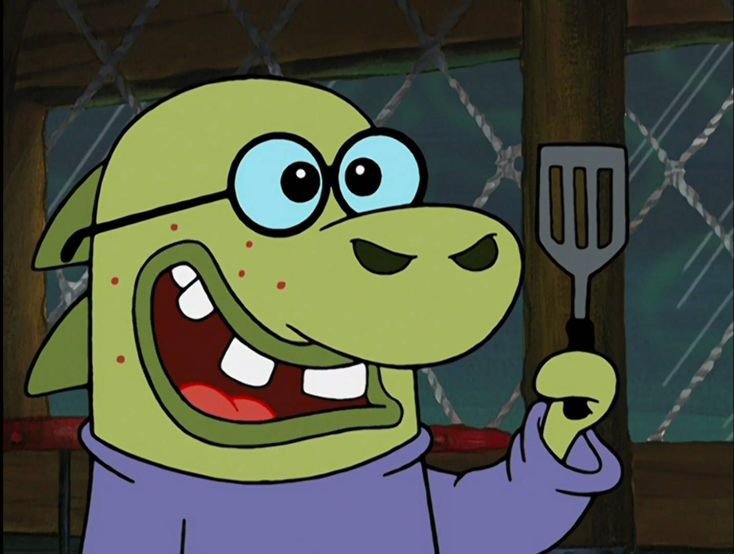 hash slinging slasher spongebob on off light
