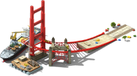 Construcción de Red Gate Bridge