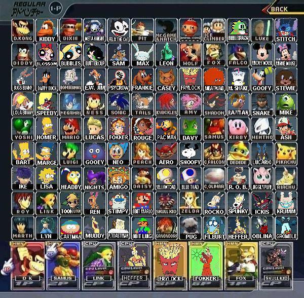 Image - Smash Bros Characters.JPG | Smashpedia | Fandom ...