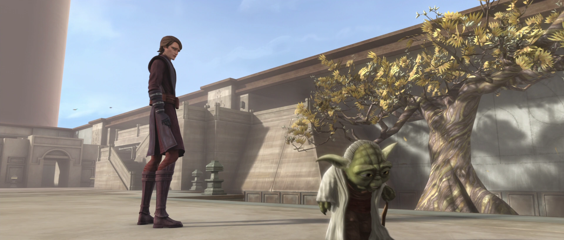 Jedi Temple training ground Wookieepedia Fandom powered by Wikia