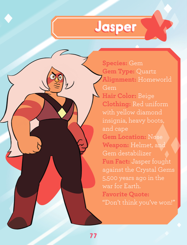 Image Jasper GTTCG Page.png Steven Universe Wiki FANDOM powered