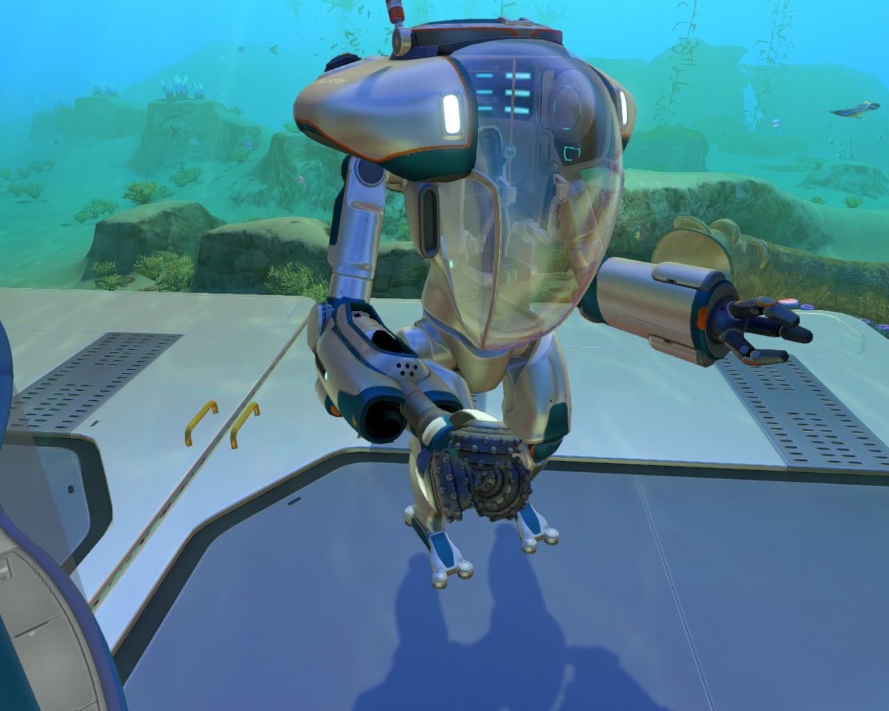 Как сделать экзокостюм subnautica Как сделать экзокостюм subnautica
