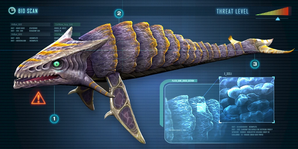 Subnautica Creatures 2048