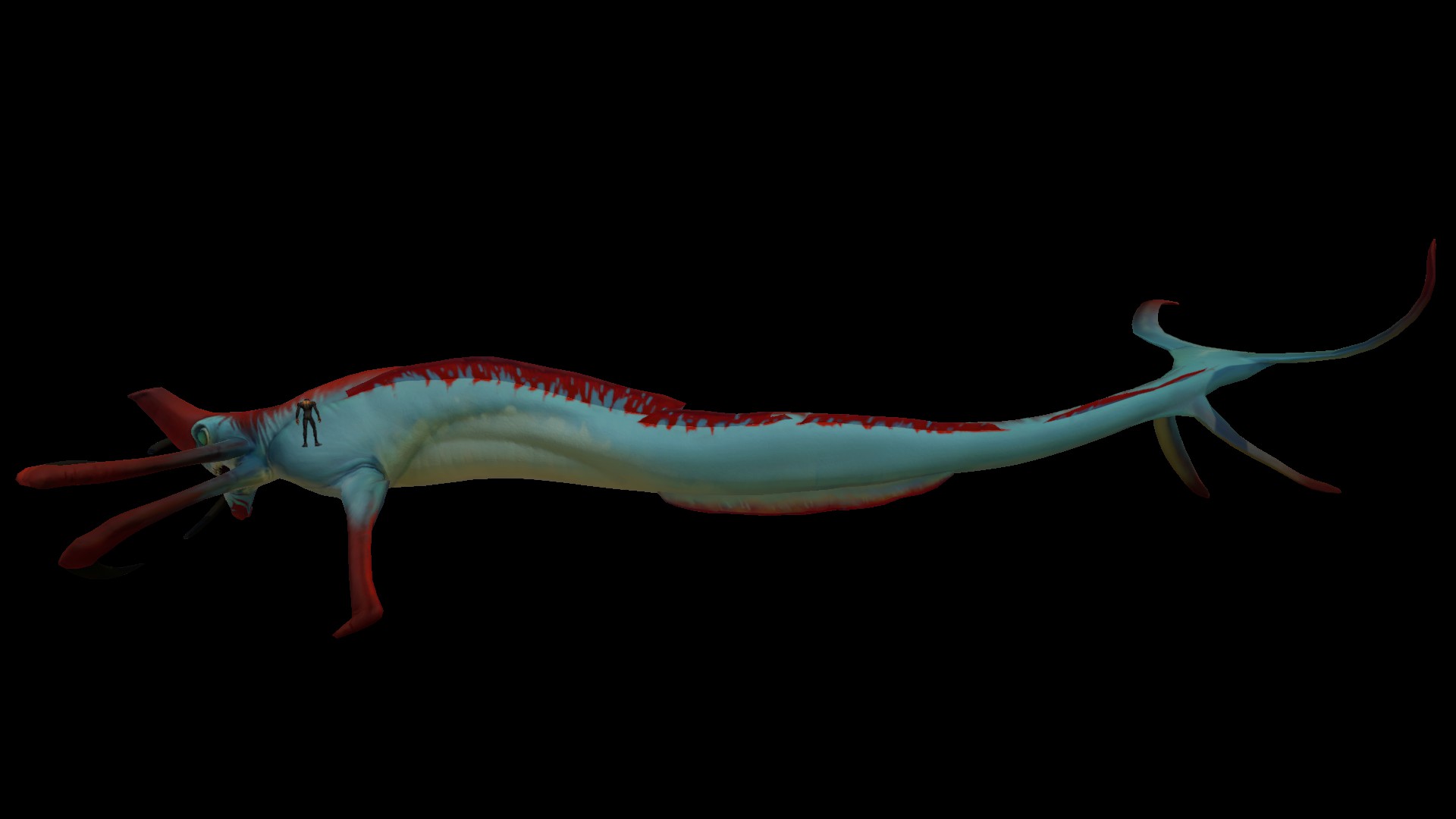 reaper leviathan subnautica size