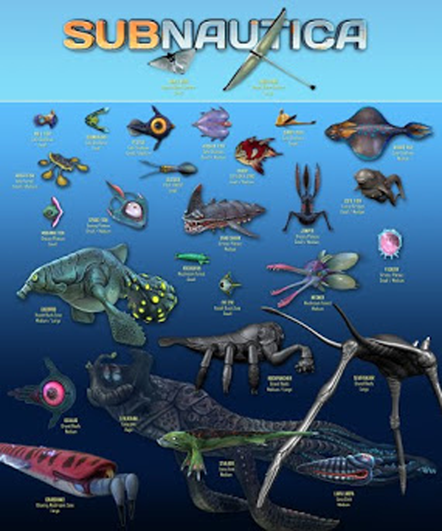 subnautica game size subnautica game size