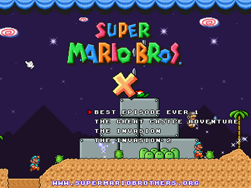 Super Mario Bros X Super Mario Bros X