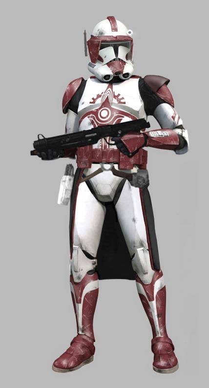 clone trooper commander armor
