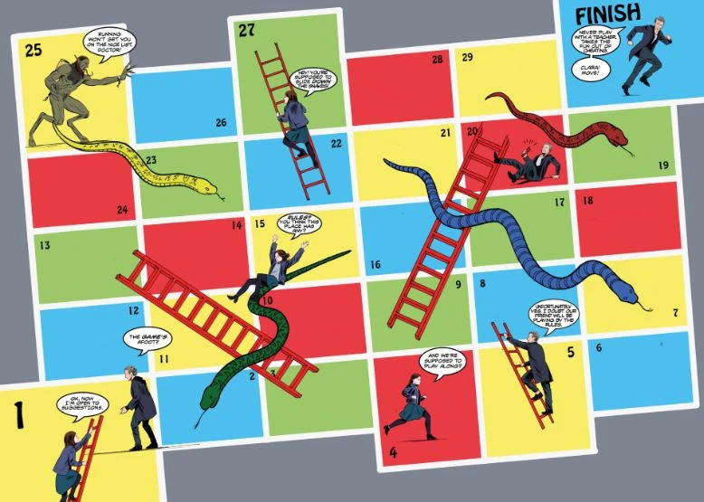 Snakes and ladders Tardis Fandom powered by Wikia