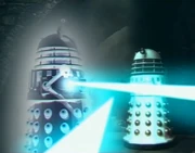 Imperial Dalek under attack
