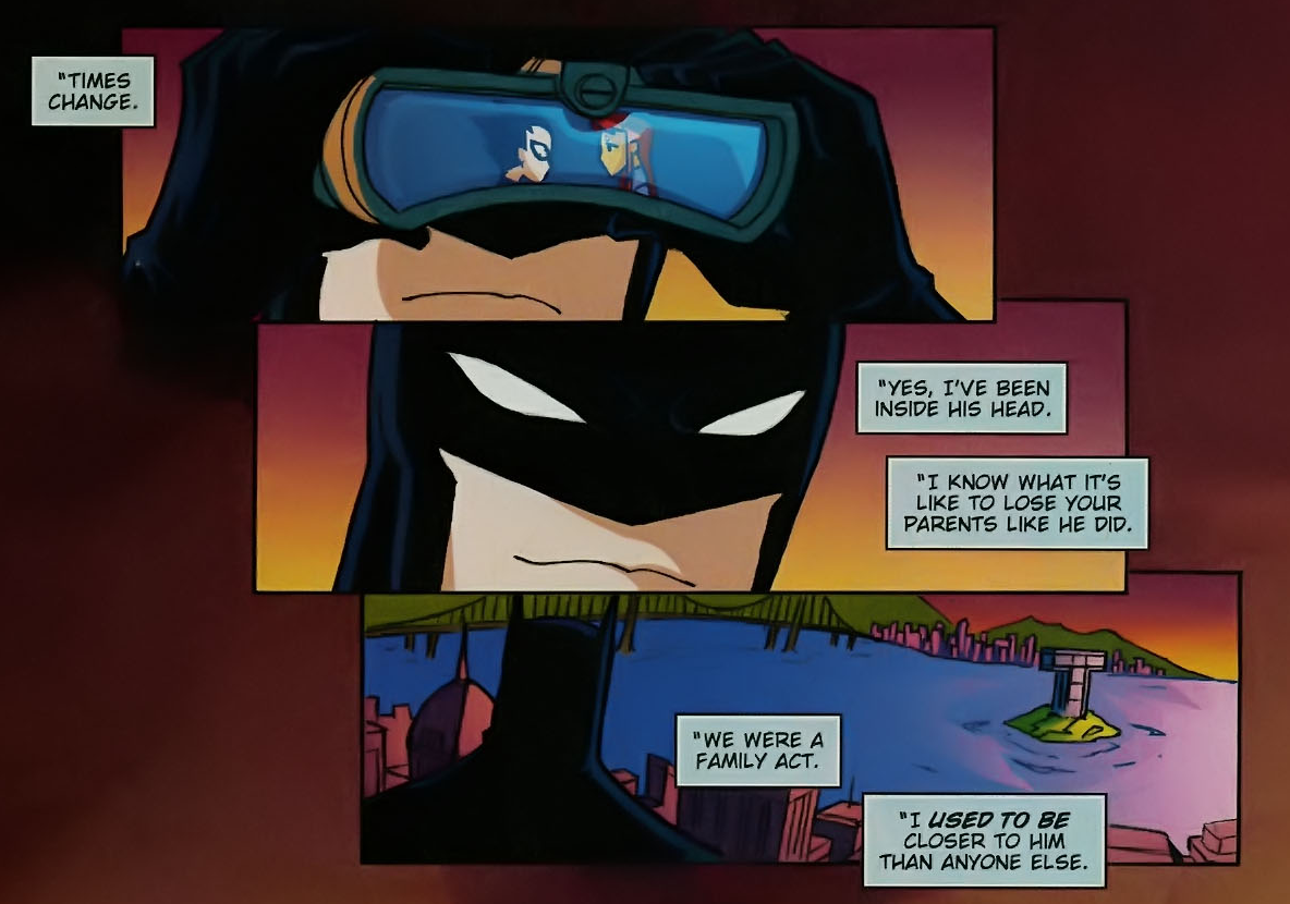 Batman hook up with the relatives