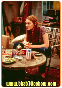 Donna in Erics basement