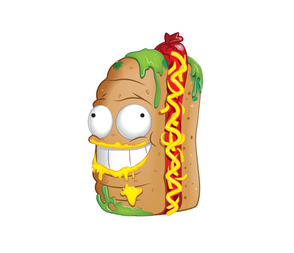 Gross Chili Dog In Trash Can Gross Chili Dog In Trash Can
