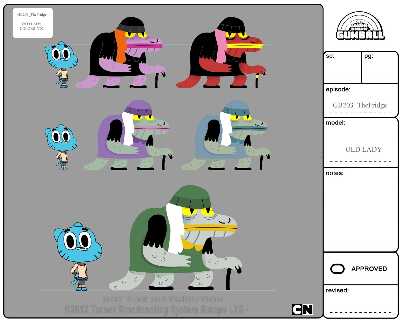 Image GB200 ORIGINAL PUPPET OLD LADY.jpg The Amazing World of Gumball Wiki FANDOM powered