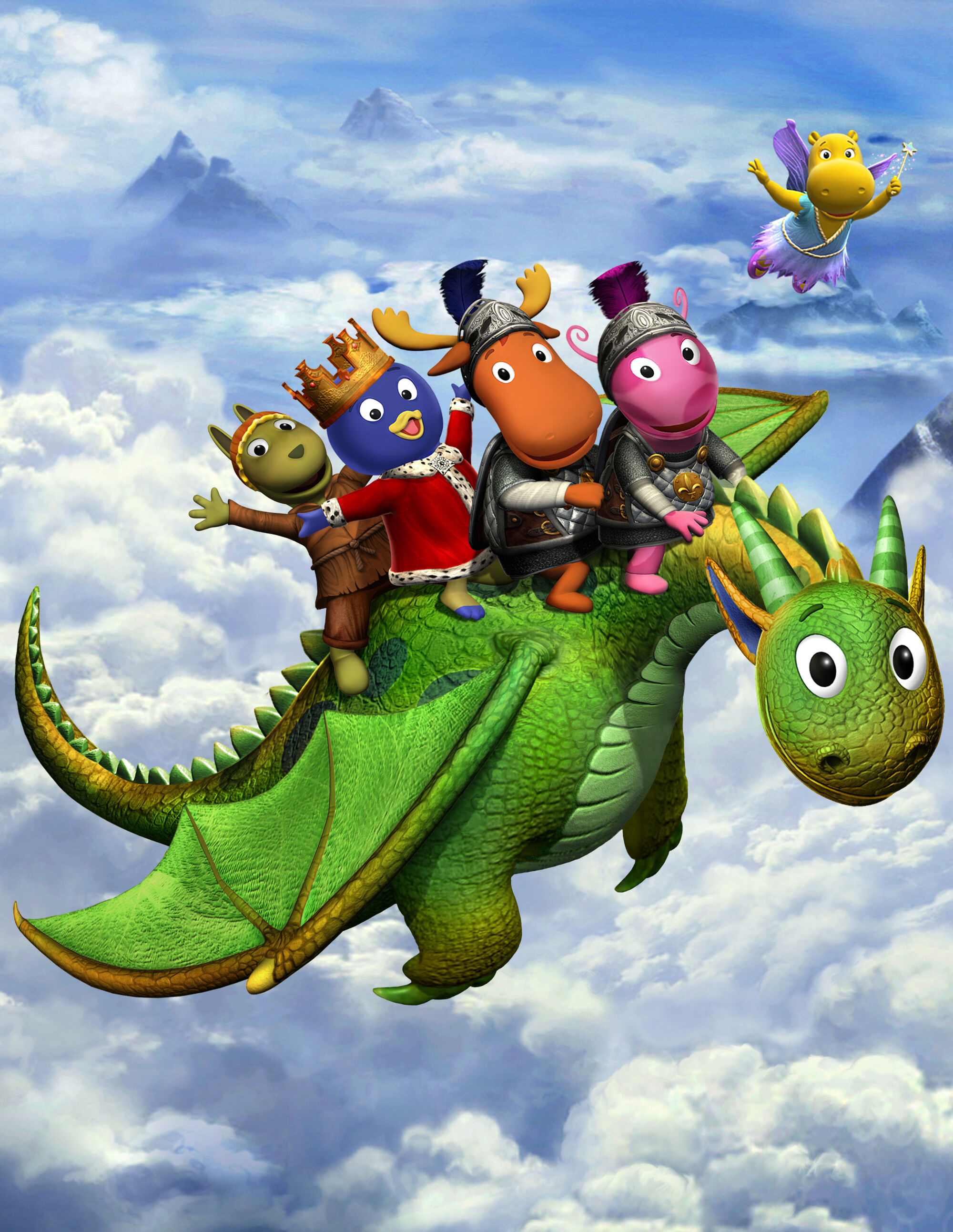 Image The Backyardigans Dragon Tale of the Mighty Knights Promo