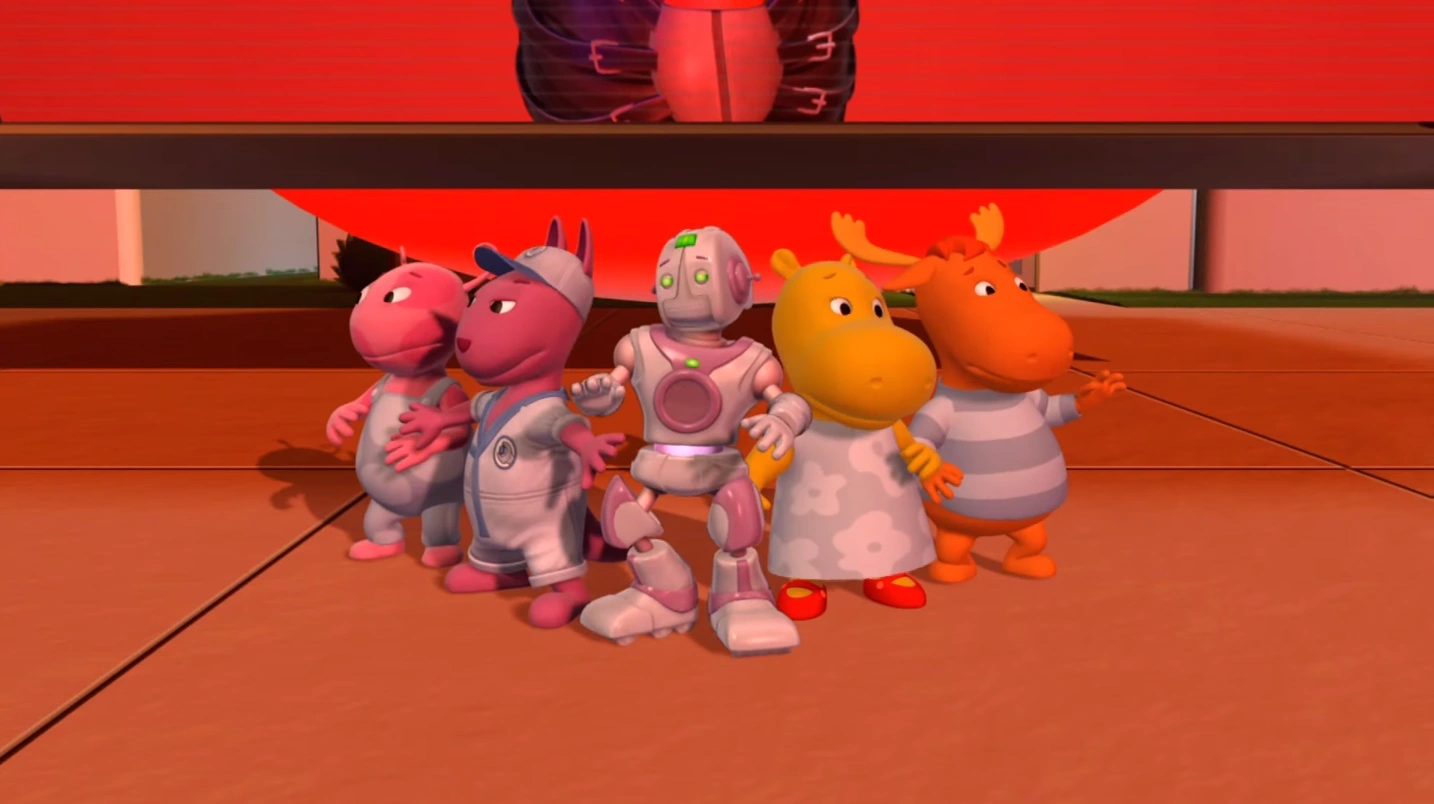 Image The Backyardigans Robot Rampage P1 27 Uniqua Tyrone Tasha