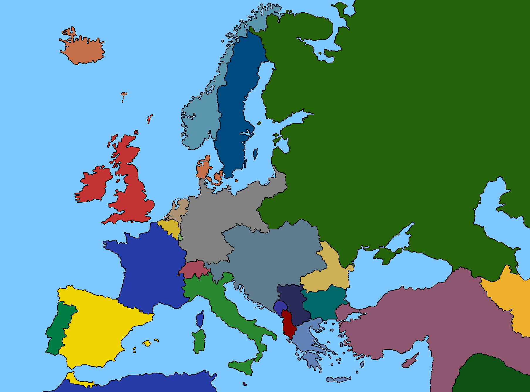 Image Map Of Europe 1914 By Relicurepng Thefutureofeuropes Wiki