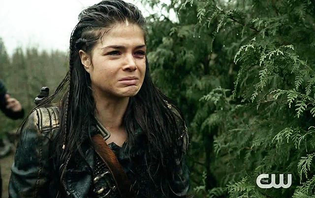 Image - -the-100-s03e09 - Octavia watching Lincoln execution.png | The