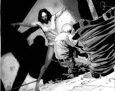 Michonne a punto de ser violada por El Gobernador