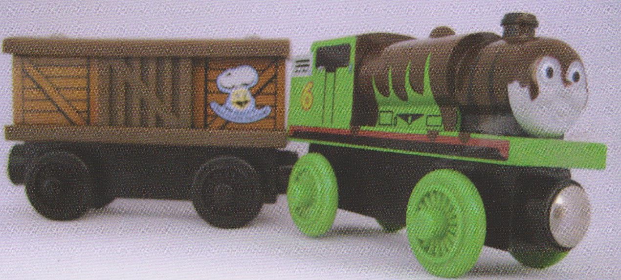 thomas wooden railway percy's chocolate crunch