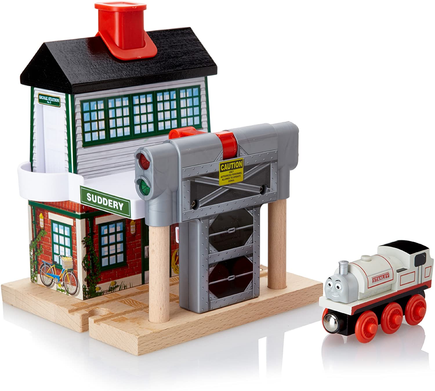 thomas wooden train station