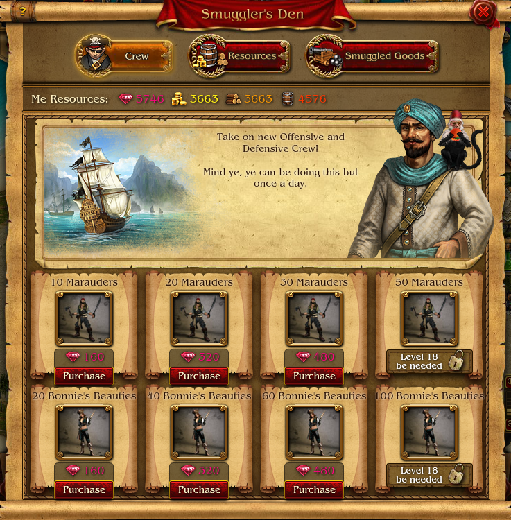 pirates tides of fortune tv tropes