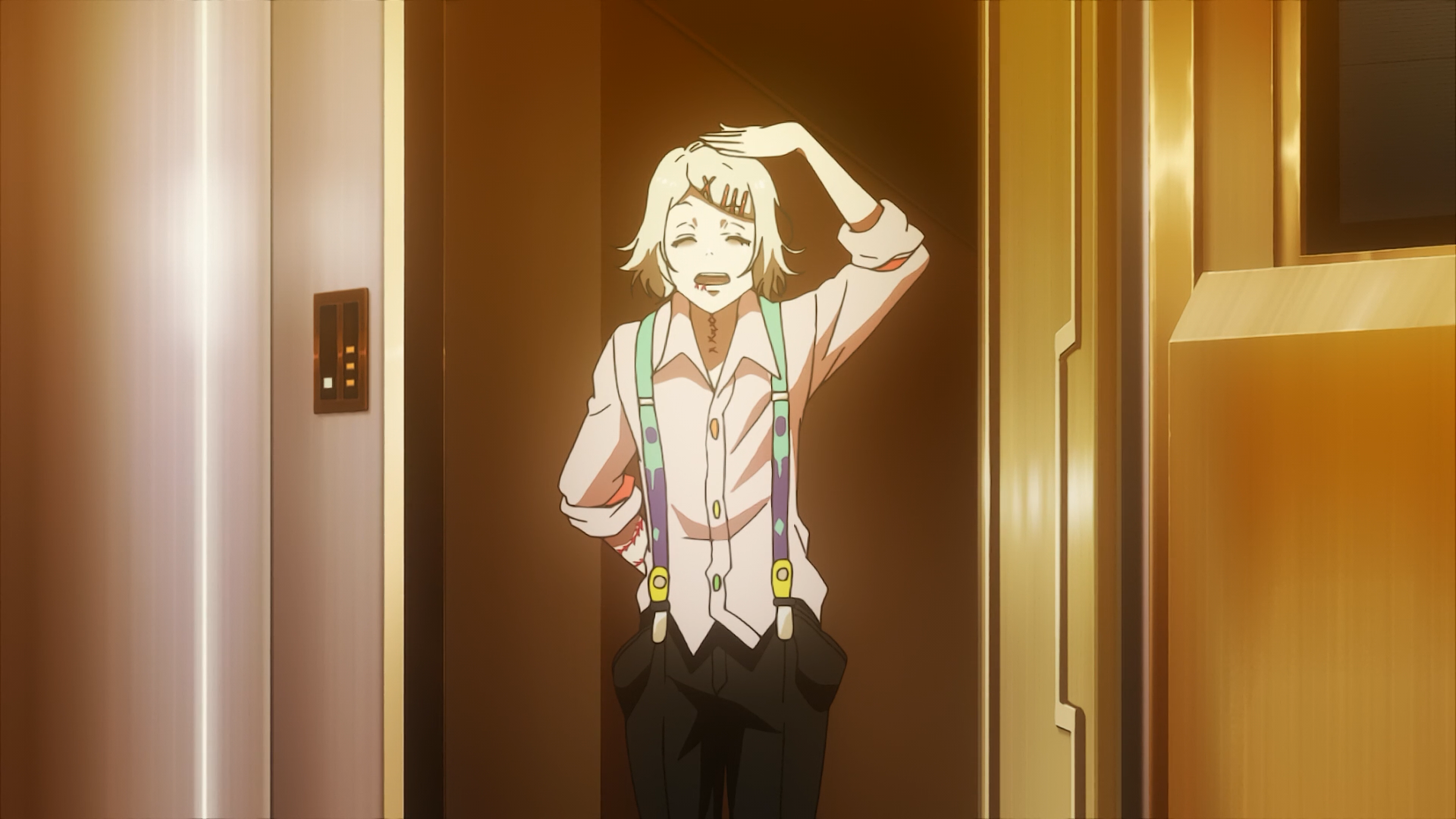 Image - Juuzou introducing himself.png | Tokyo Ghoul Wiki | Fandom